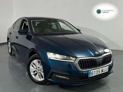 Usado Skoda Octavia Ambition 116 CV (85 kW) 2023 Azul Utilitario