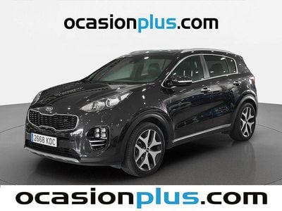 Brugt Kia Sportage GT-Line 136 HK (100 kW) 2017 Sort SUV