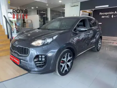 Usado Kia Sportage GT-Line 177 CV (130 kW) 2016 Gris SUV