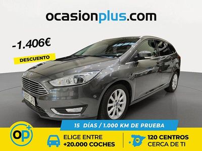 Gris Usado 2015 Ford Focus Titanium Monovolumen | 7584 € (Precio justo)