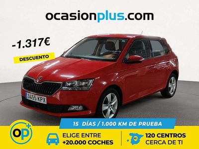 Rojo Usado 2018 Skoda Fabia Utilitario | 12.290 € (Precio justo)