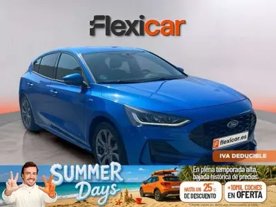 Usado Ford Focus ST-Line 125 CV (91 kW) 2023 Azul Berlina