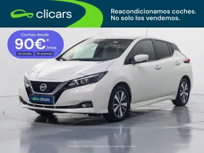 Usado Nissan Leaf Acenta 110 kW (150 CV) 2021 Blanco Utilitario