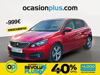 Usado Peugeot 308 Allure 130 CV (95 kW) 2018 Rojo