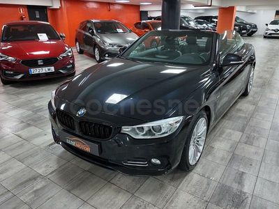 Usado BMW 420 Luxury Line 190 CV (139 kW) 2015 Negro Descapotable