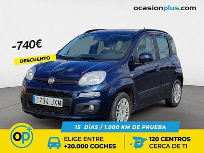 Usado Fiat Panda Lounge 69 CV (50 kW) 2017 Azul Utilitario
