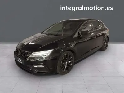 Usado Seat Leon ST FR 150 CV (110 kW) 2020 Negro Familiar