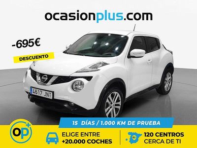 Blanco Usado 2016 Nissan Juke Acenta SUV | 9390 € (Precio justo)