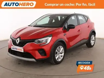 Usado Renault Captur Intens 91 CV (66 kW) 2021 Rojo SUV