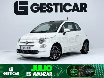 Usado Fiat 500 Lounge 70 CV (51 kW) 2017 Blanco Berlina