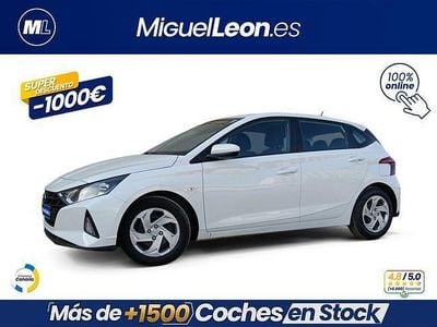 Usado Hyundai i20 84 CV (61 kW) 2021 Blanco Utilitario