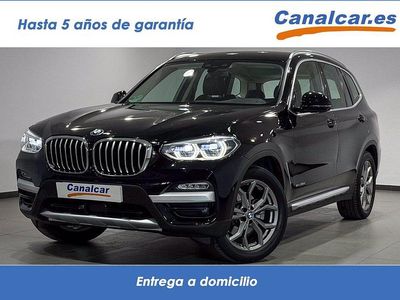 Usado BMW X3 190 CV (139 kW) 2018 Negro SUV