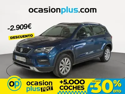 Usado Seat Ateca Style Plus 150 CV (110 kW) 2018 Azul SUV