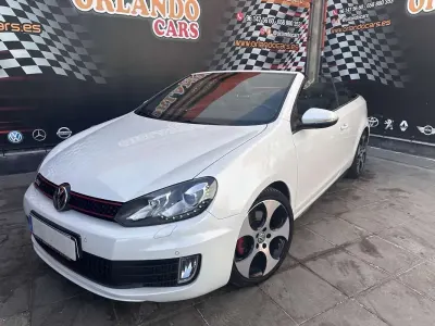 Usado VW Golf Cabriolet GTI 211 CV (155 kW) 2012 Blanco Descapotable