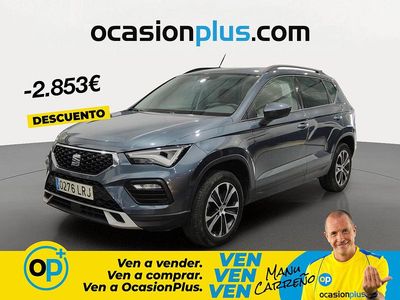 Usado Seat Ateca Style 150 CV (110 kW) 2021 Gris SUV