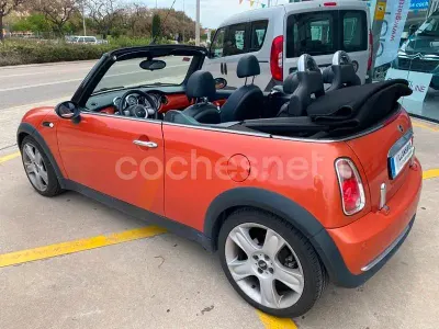 Usado Mini Cooper Cabriolet 116 CV (85 kW) 2007 Naranja Descapotable
