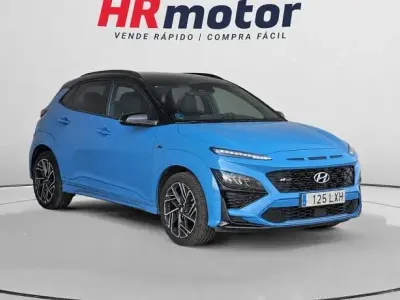Usado Hyundai Kona N Line 120 CV (88 kW) 2022 Azul SUV