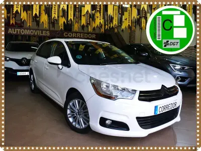 Usado Citroën C4 Seduction 120 CV (88 kW) 2012 Blanco Berlina
