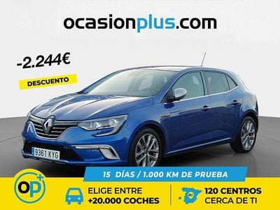Usado Renault Mégane GT Line GT-Line 140 CV (102 kW) 2019 Azul Berlina