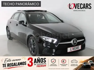 Usado Mercedes A180 116 CV (85 kW) 2019 Negro Berlina