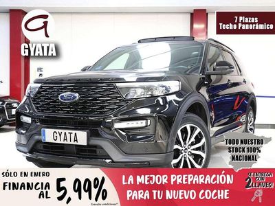 Negro Usado 2024 Ford Explorer ST-Line SUV | 57.990 € (Un poco caro)
