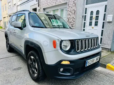 Usado Jeep Renegade Longitude 140 CV (102 kW) 2016 Gris / plata SUV