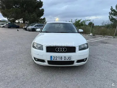 Usado Audi A3 Attraction 102 CV (75 kW) 2005 Blanco Utilitario