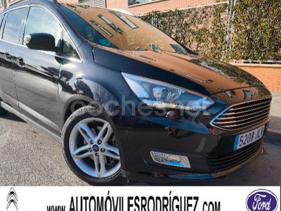Usado Ford Grand C-Max Titanium 125 CV (91 kW) 2016 Negro Monovolumen
