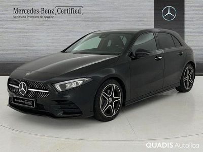 Usado Mercedes A180 136 CV (100 kW) 2022 Negro noche