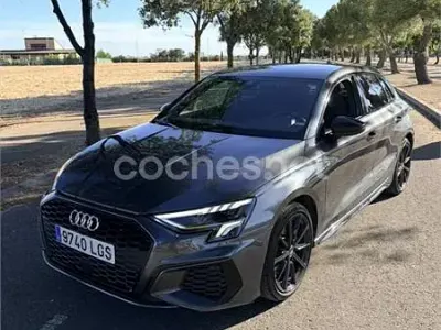 Usado Audi A3 S-Line 150 CV (110 kW) 2020 Gris / plata Berlina