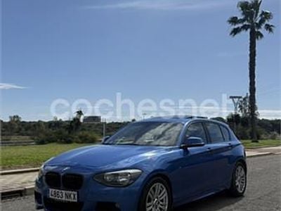 Usado BMW 118 Sport Line 170 CV (125 kW) 2013 Azul Utilitario