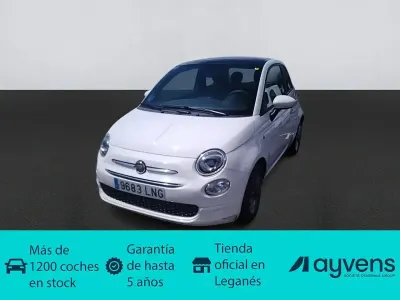 Używany Fiat 500 Lounge 70 KM (51 kW) 2021 Biały Hatchback