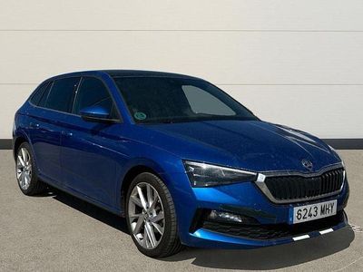 Usado Skoda Scala Sport 150 CV (110 kW) 2023 Azul Utilitario