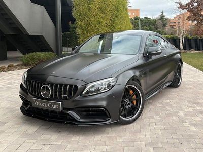 Usado Mercedes C63S AMG 510 CV (375 kW) 2022 Gris / plata Coupe
