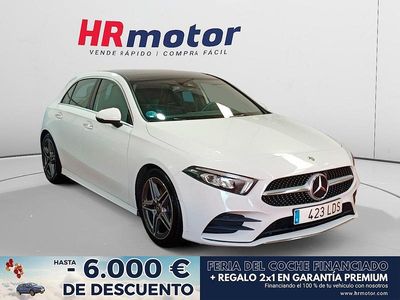 Blanco Usado 2020 Mercedes A180 AMG line Berlina | 22.490 € (Precio justo)