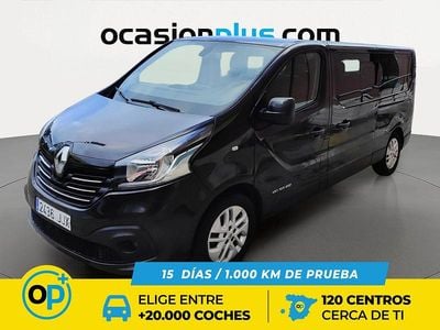 Usado Renault Trafic 125 CV (91 kW) 2015 Negro Monovolumen