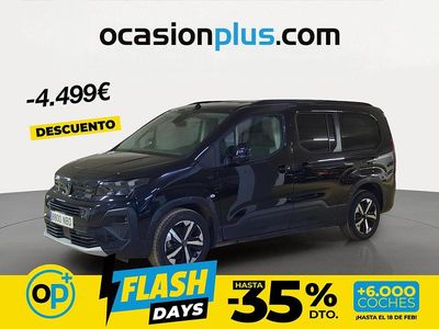 Usado Peugeot Rifter GT 130 CV (95 kW) 2025 Negro Monovolumen