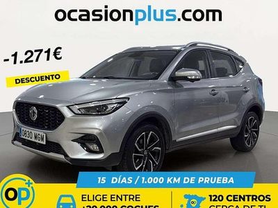Usado MG ZS Luxury 106 CV (77 kW) 2023 Gris SUV