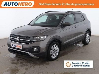 Usado VW T-Cross Advance 110 CV (80 kW) 2021 Gris SUV