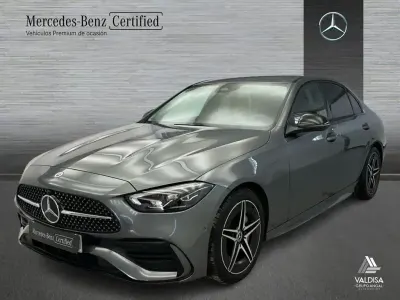 Usado Mercedes C200 AMG line 163 CV (119 kW) 2024 Gris Berlina