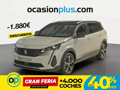 Usado Peugeot 5008 GT 130 CV (95 kW) 2021 Blanco SUV