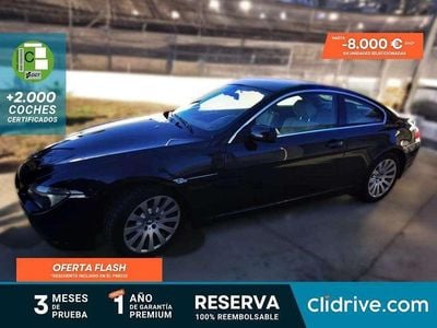 Negro Usado 2008 BMW 630 Coupe | 9990 €