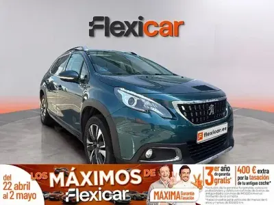 Używany Peugeot 2008 Allure 100 KM (73 kW) 2018 Zielony SUV