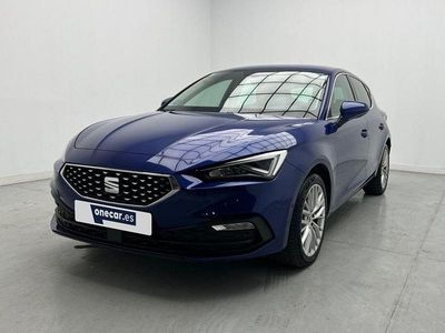 Usado Seat Leon XCELLENCE 150 CV (110 kW) 2021 Azul Berlina