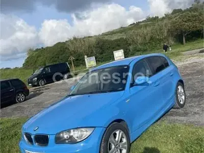 Usado BMW 118 122 CV (89 kW) 2008 Azul Utilitario