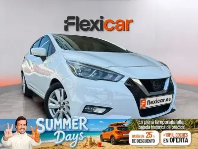 Usado Nissan Micra Acenta 100 CV (73 kW) 2020 Blanco Utilitario