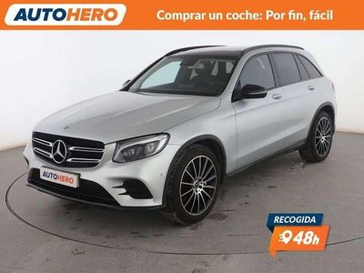 Gris Usado 2019 Mercedes GLC220 AMG line SUV | 33.428 € (Precio justo)