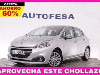 Usado Peugeot 208 Allure 110 CV (80 kW) 2018 Gris / plata Utilitario