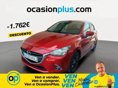 Usado Mazda 2 Edition 90 CV (66 kW) 2019 Rojo Berlina