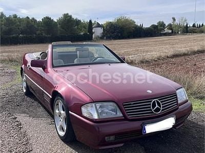 Usado Mercedes SL500 320 CV (235 kW) 1997 Granate Descapotable